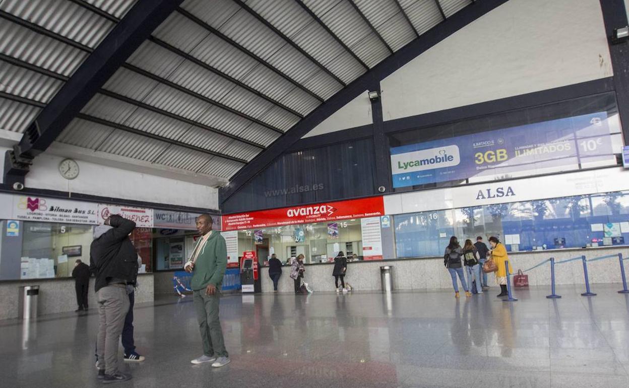 Estación de autobuses de Valencia. 