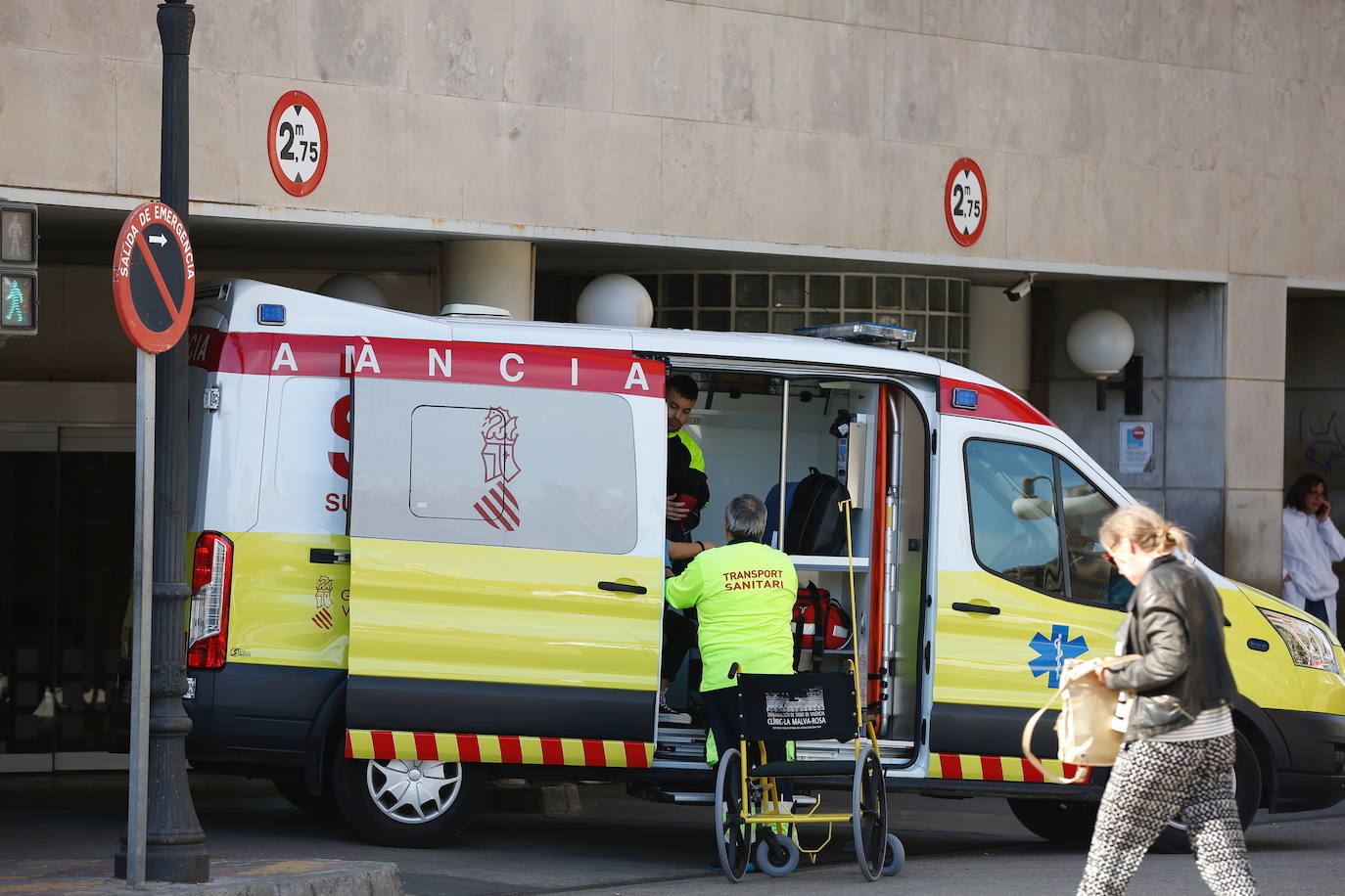 Hospital Clínico de Valencia, donde se ha confirmado el segundo positivo por coronavirus en la Comunitat.