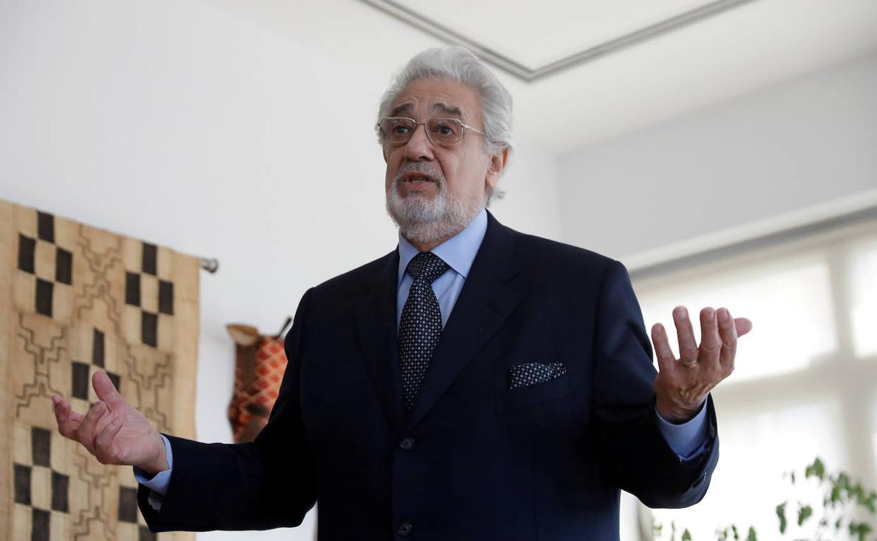 El tenor Plácido Domingo ya no cantará más en Les Arts. 