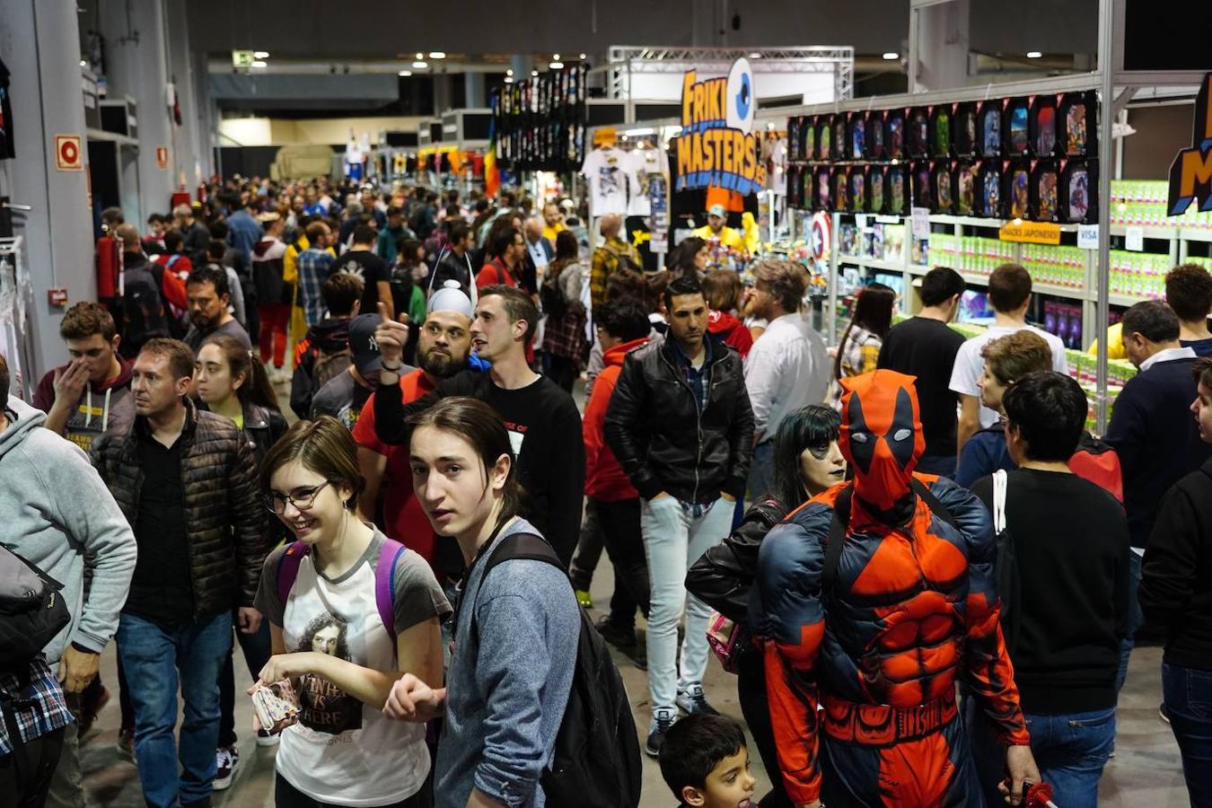 El Salón del Cómic de Valencia ha recibido cientos de visitantes