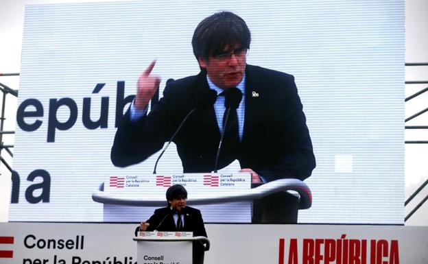 El expresident de la Generalitat Carles Puigdemont.