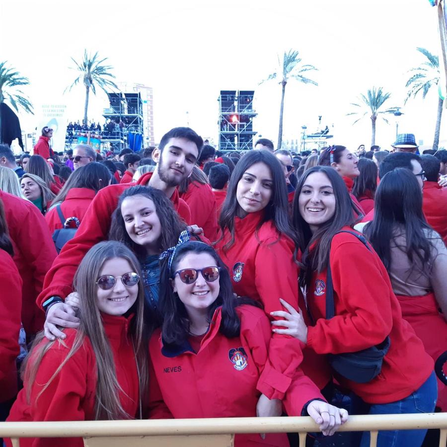 Componentes de la falla El divendres de Massanassa.