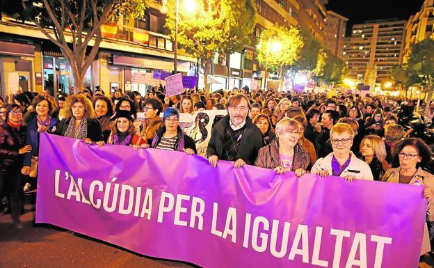 Una manifestación del pasado año. 