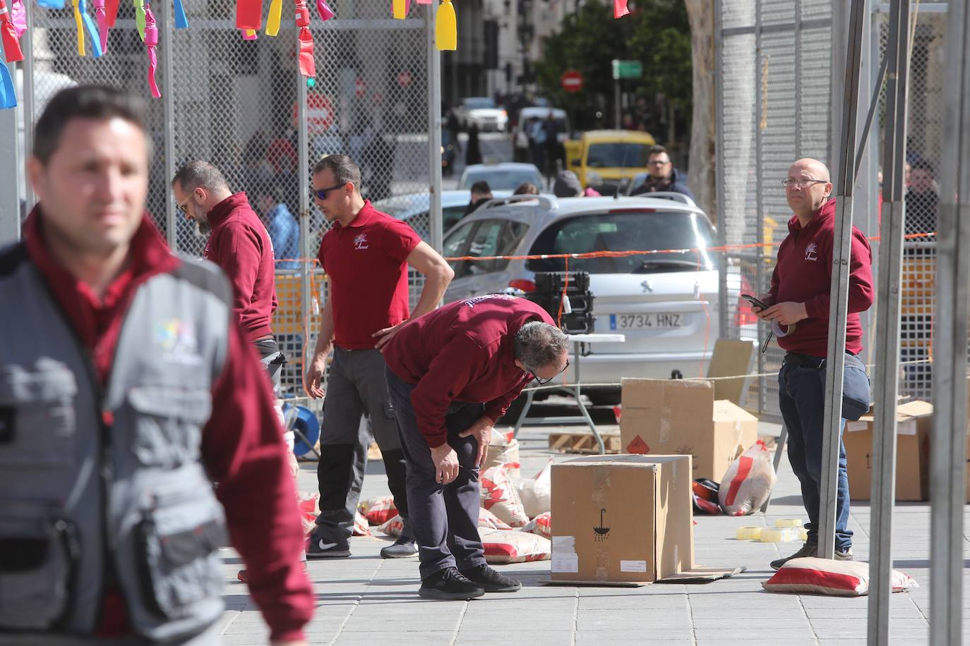 Suspendida la segunda mascletà de Fallas