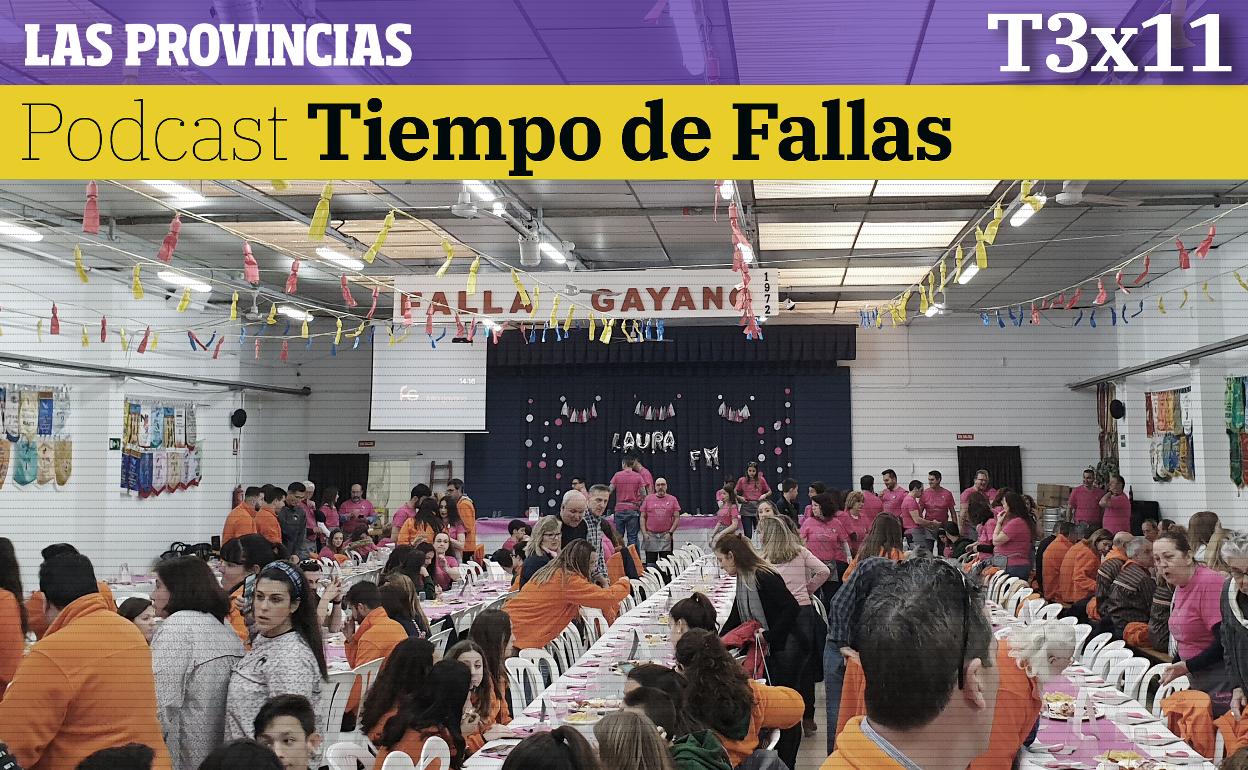 Una de las fallas más numerosas de Valencia: comidas y cenas para 860 falleros