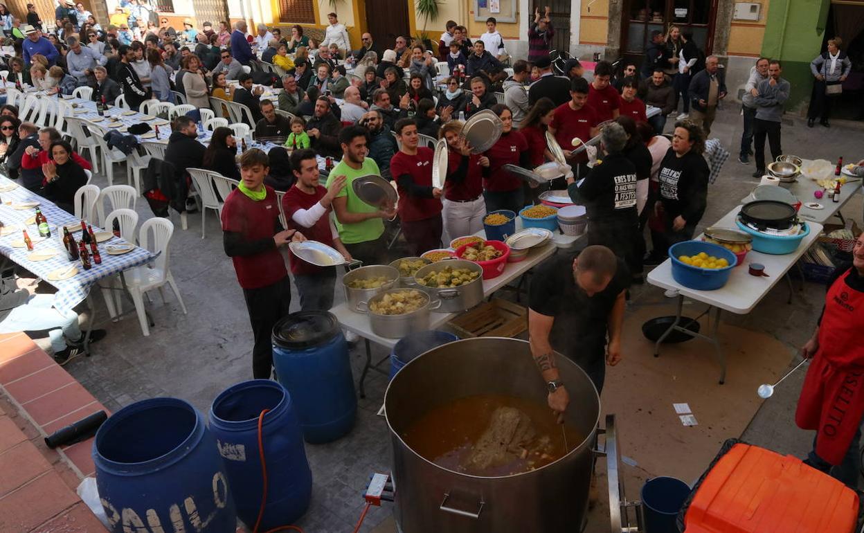 Imagen de la 'Gran Puxerà' de Castell de Castells.