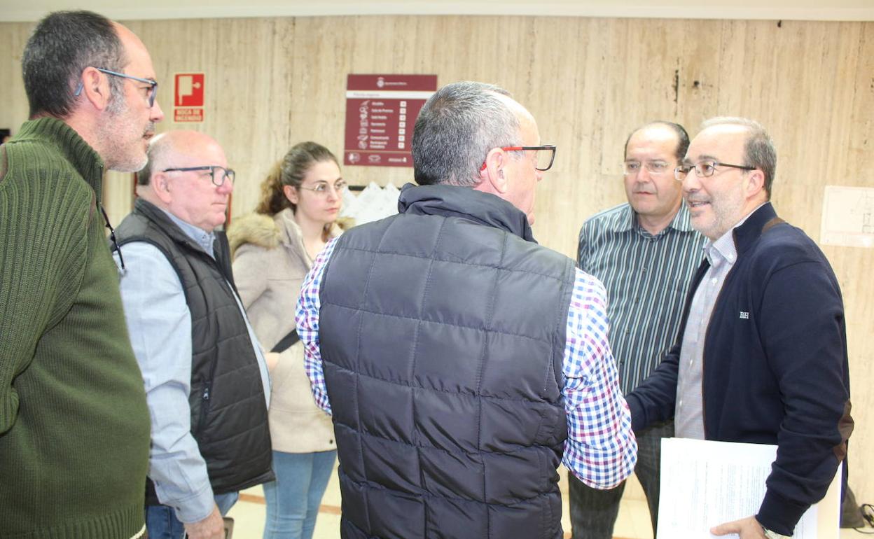 Responsables y técnicos municipales. 