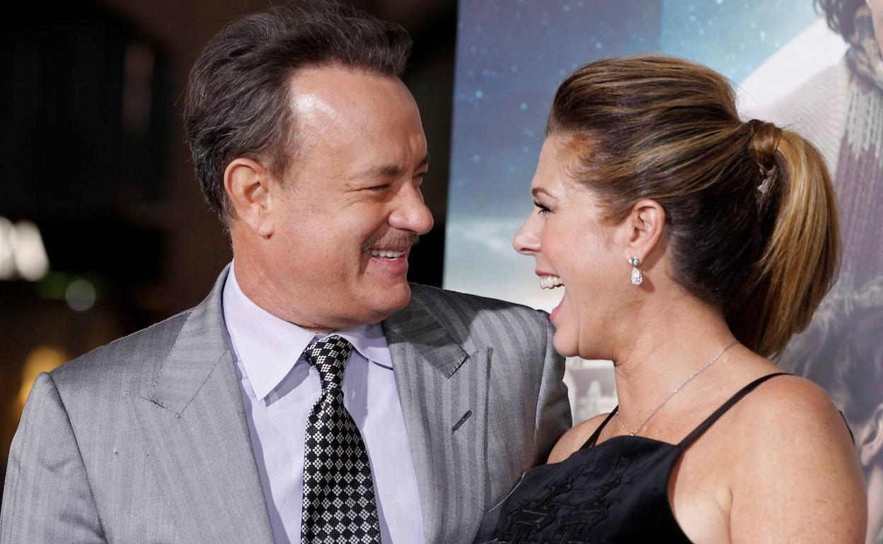 Tom Hanks y Rita Wilson, en una imagen de 2012