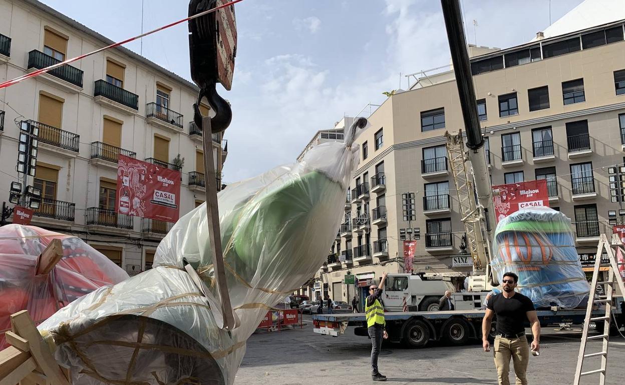 Valencia pagará el 62% del monumento a las fallas para aliviar el colapso de la suspensión