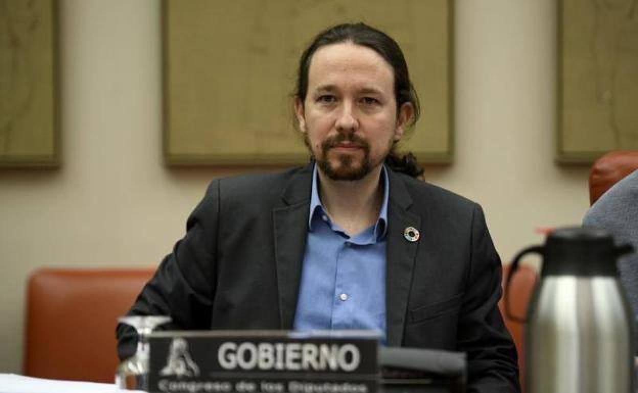 Pablo Iglesias, vicepresidente del Gobierno. 