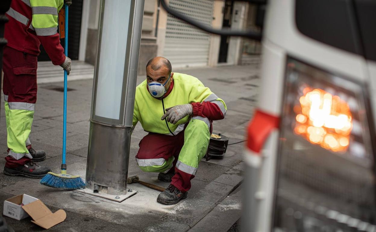 Valencia limpiará sus calles con lejía