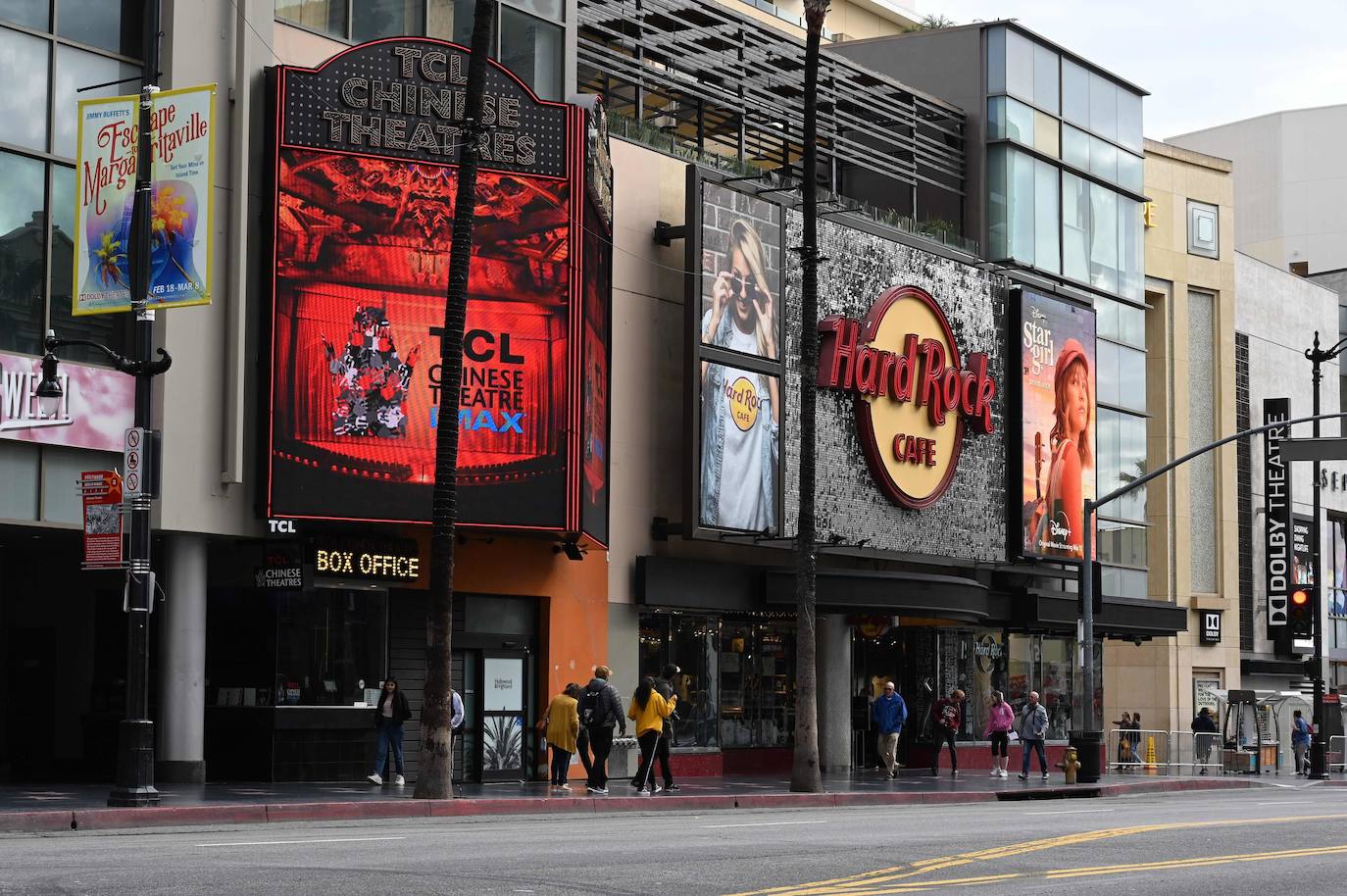 Hollywood Boulevard en California