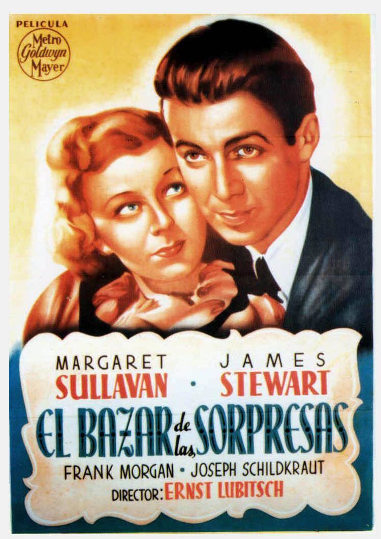 27. 'El bazar de las sorpresas' (1940). Comedia romántica clásica de enredos, más tarde se hizo su popular remake: 'Tienes un email'.