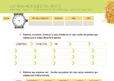 Imagen secundaria 1 - Algunas de los ejercicios propuestos por el consistorio.