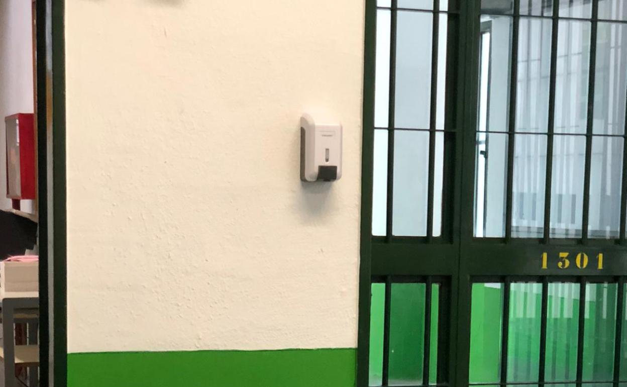 Interior de la cárcel. 