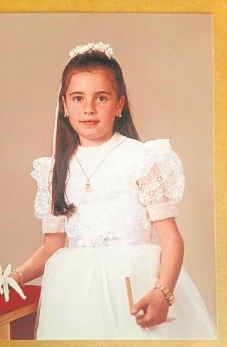 Majo, de su primera comunión: «Las monjas de mi colegio nos enseñaron unos valores y ahora agradezco mucho aquella educación».
