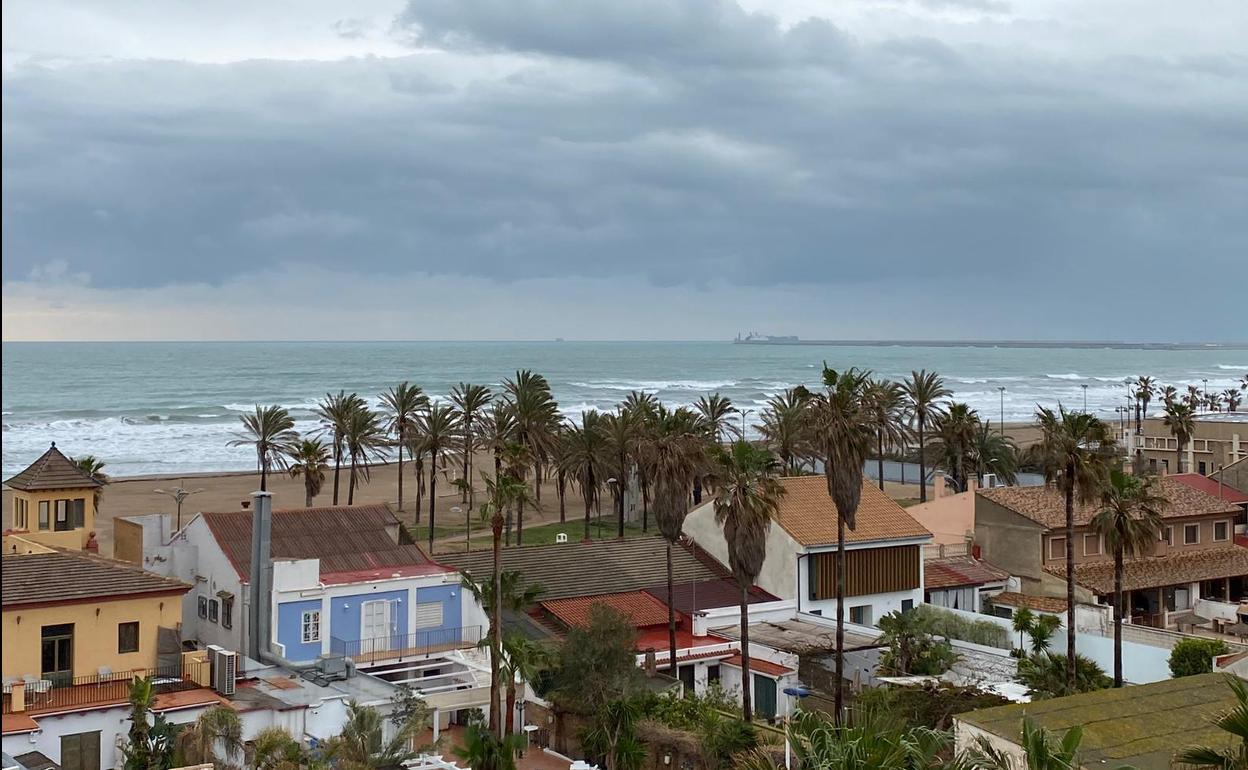 Vista de Begoña Rodrigo desde su casa