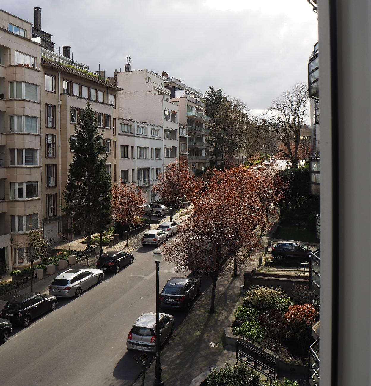 La ventana del eurodiputado en Bruselas. 