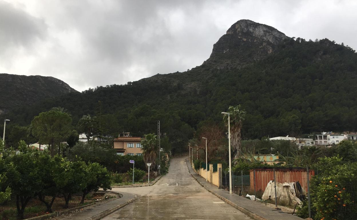 Urbanización Molló de la Creu de Gandia. 