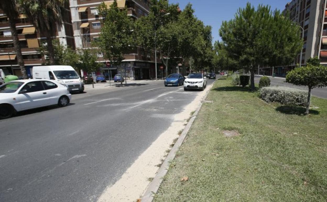 Avenida General Avilés de Valencia.