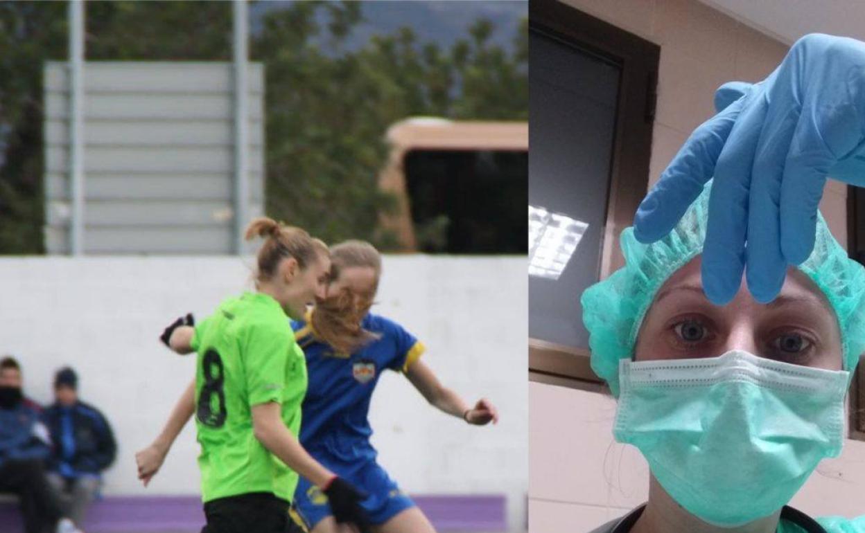 Paula Grau, entre el fútbol y la atención primaria