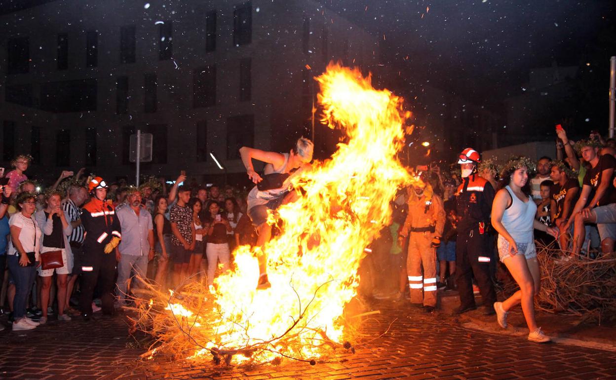 La celebración de Nit dels Focs del pasado año. 