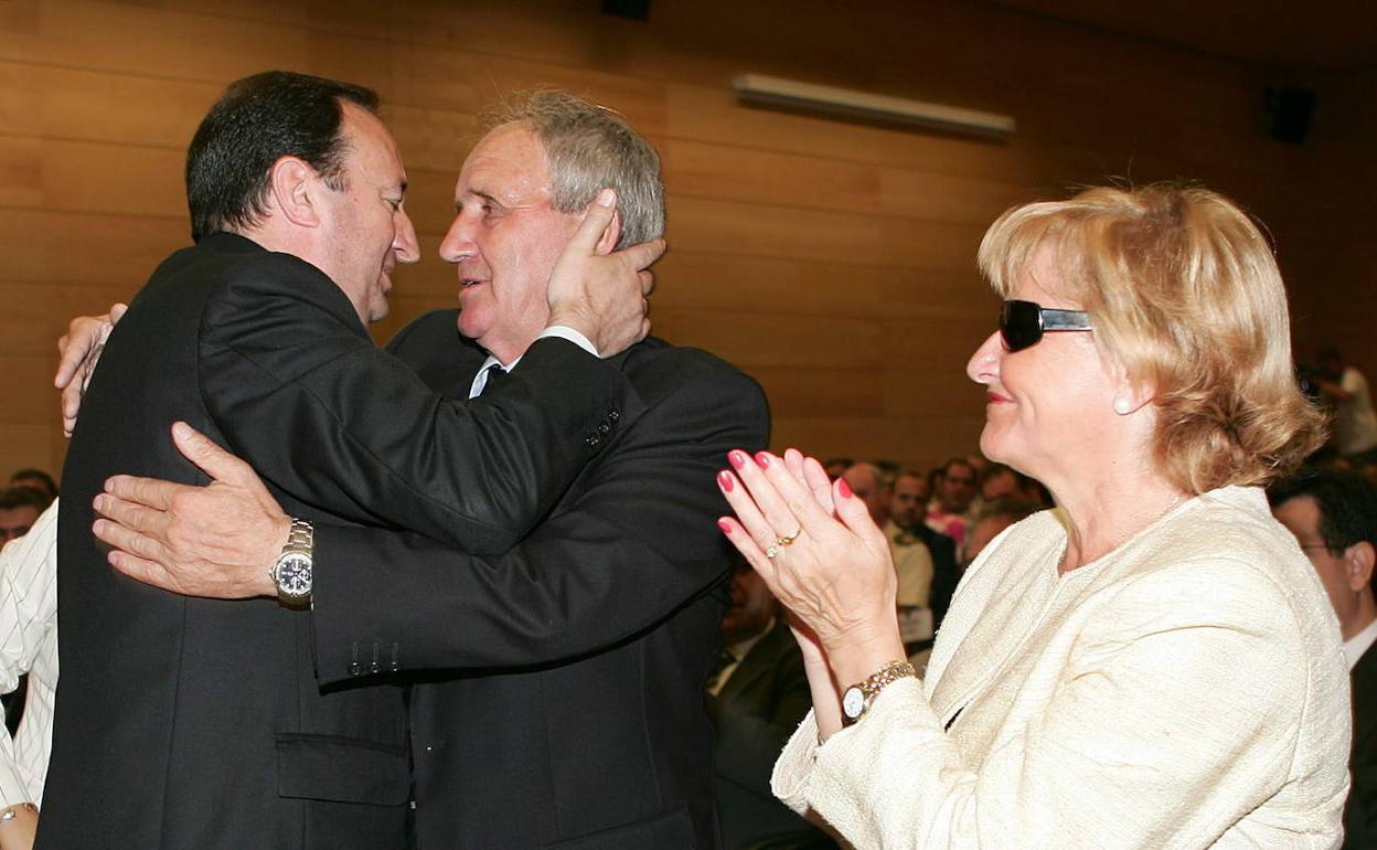 Los padres de Miguel Ángel Blanco, en una imagen de archivo. 