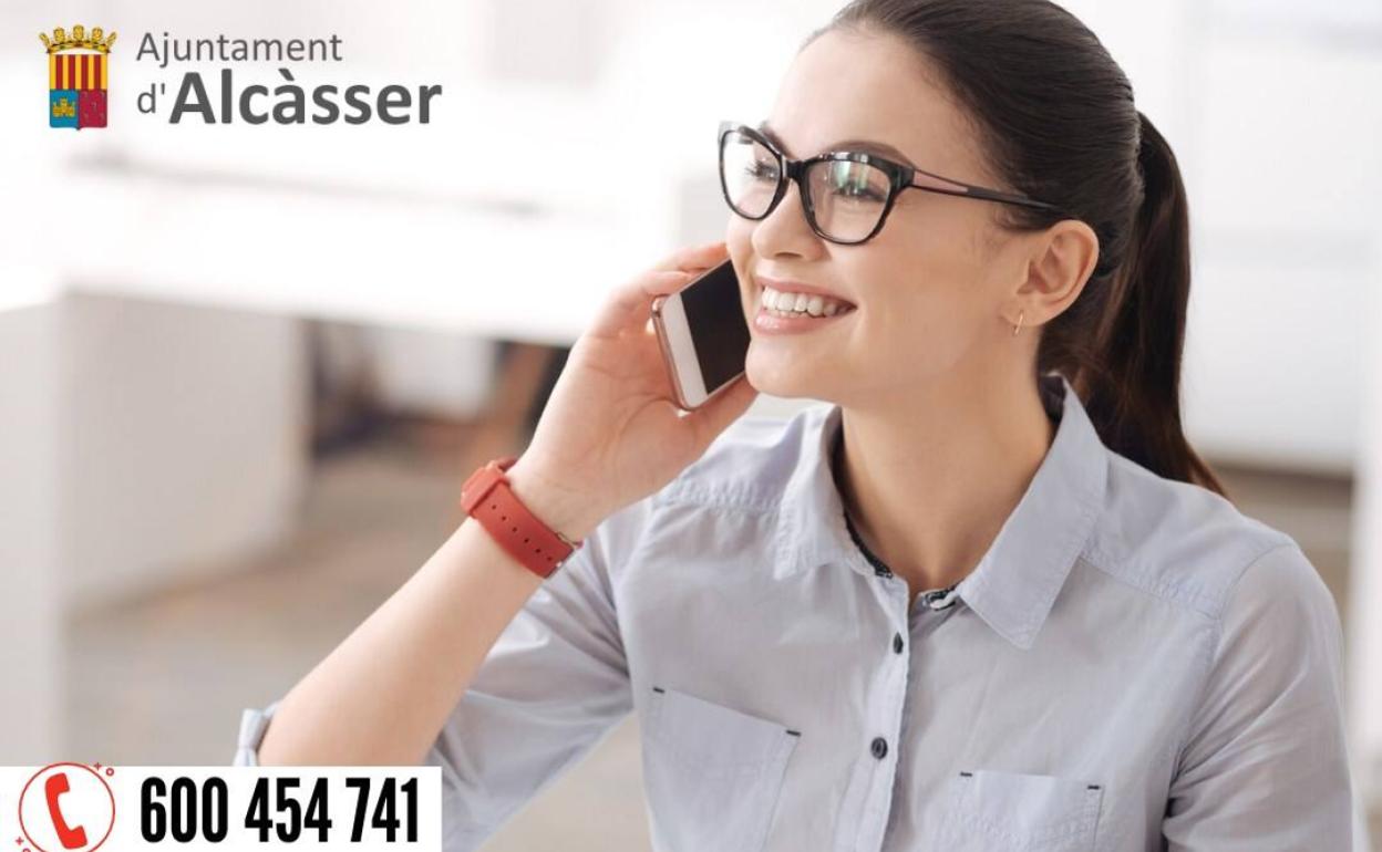 El nuevo servicio de ayuda telefónica. 