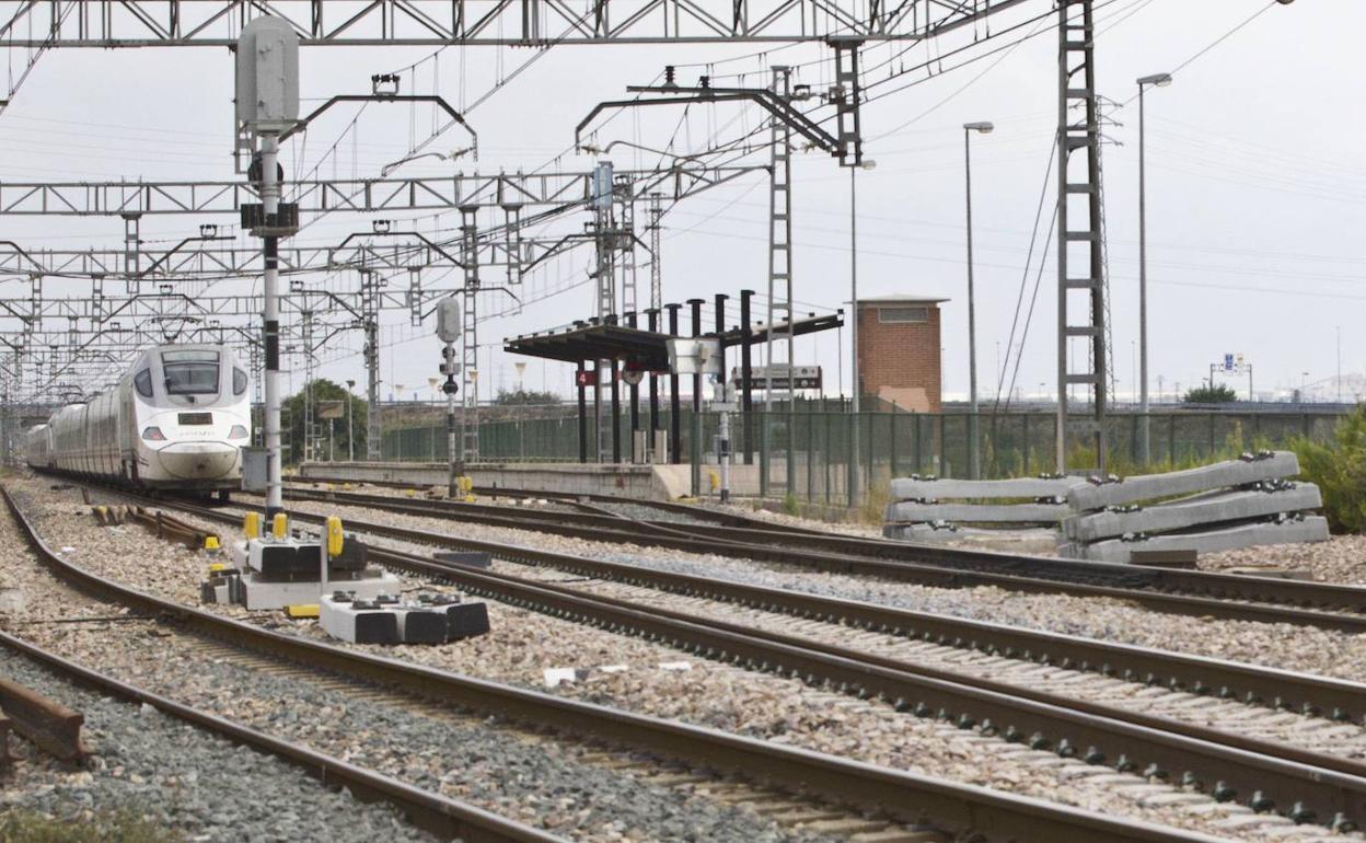 Trazado por el que discurre el corredor mediterráneo. 