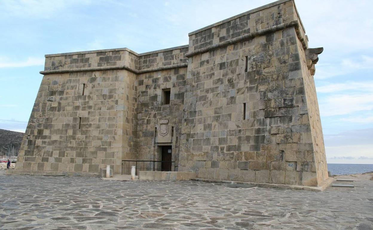 Imagen del castillo de Moraira. 