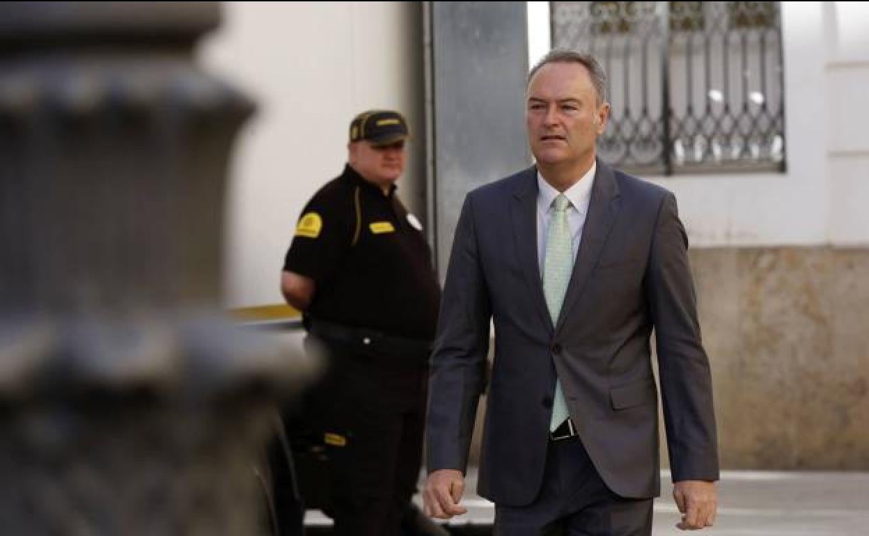 El expresidente Alberto Fabra.