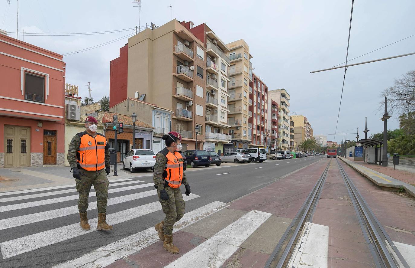 Fotos: Así vive Valencia el estado de alarma por el coronavirus