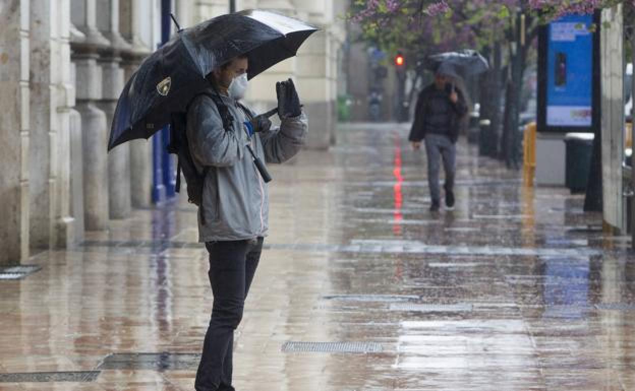 Tiempo en Valencia: Las lluvias vuelven a Valencia acompañadas de barro