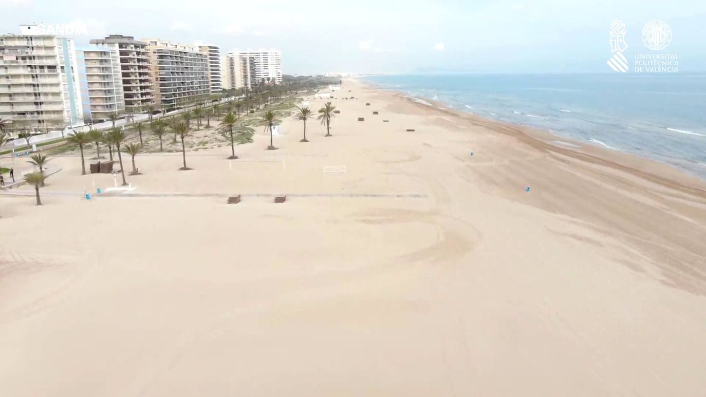 Una acción conjunta entre la Agencia Valenciana de Seguridad y Respuesta a las Emergencias y la Universitat Politècnica de Valencia muestra zonas de afluencia de turistas, pascueros y montañeros completamente vacías