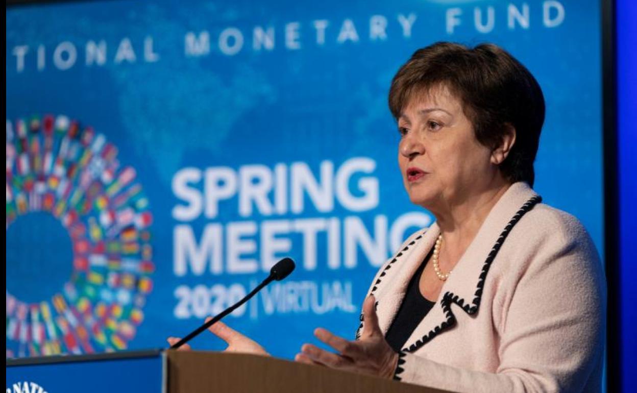 Kristalina Georgieva, directora gerente del Fondo Monetario Internacional (FMI).