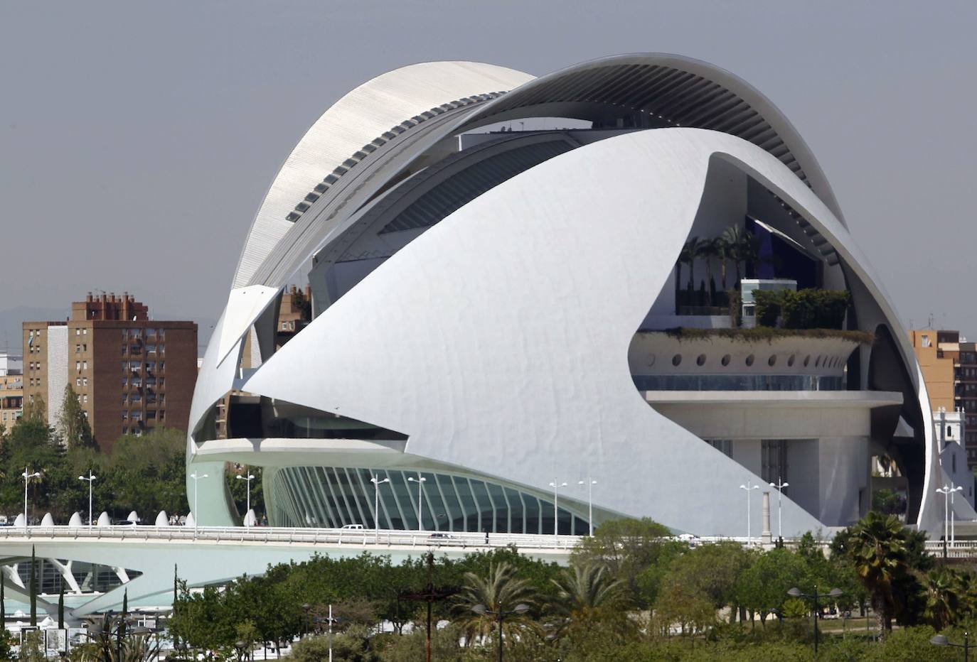 Entorno de la Ciudad de las Artes y las Ciencias