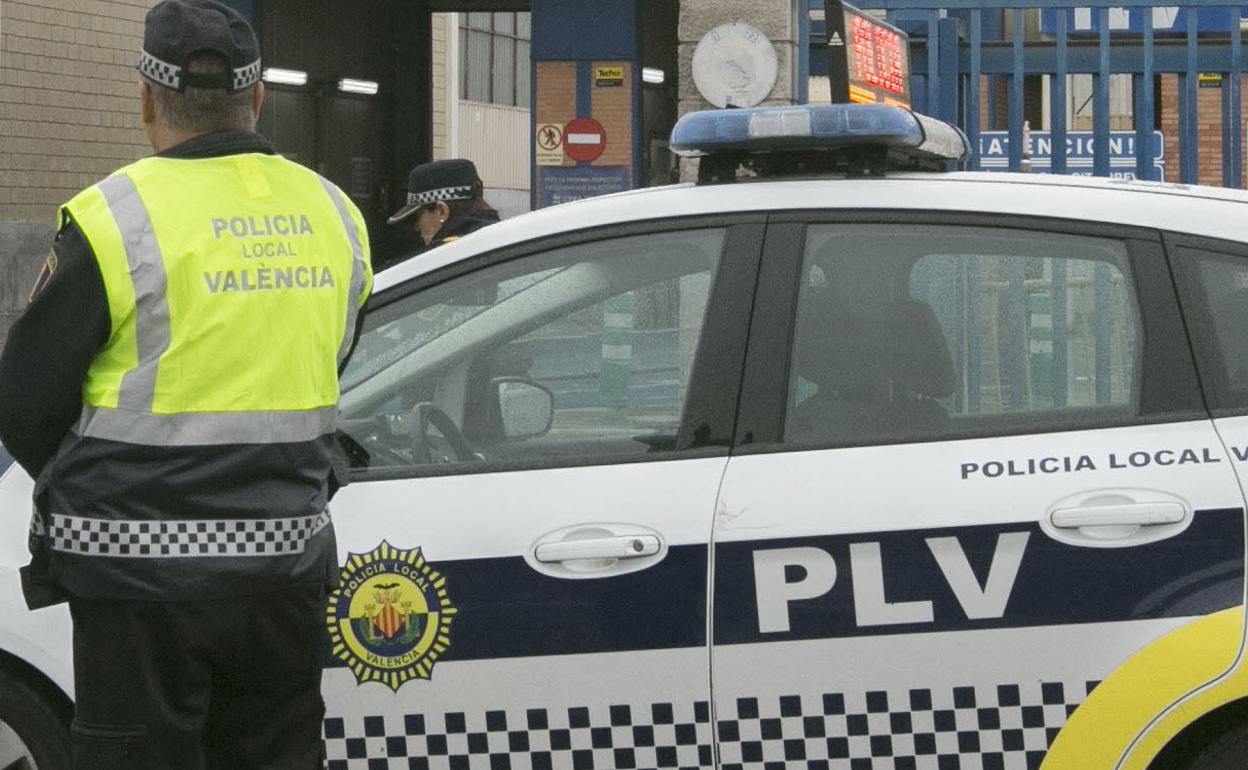 Una patrulla de la Policía Local. 