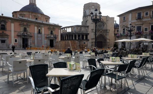 El horario de las terrazas de bares y restaurantes durante la fase 1