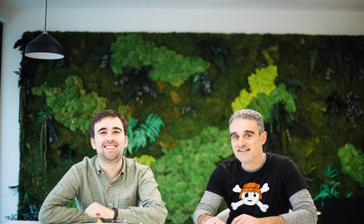 Álvaro Verdoy e Iban Borrás, fundadores de Sales Layer.