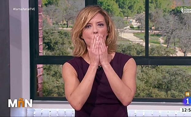 Lágrimas de María Casado, que sorprende al adelantar su adiós a 'La mañana'
