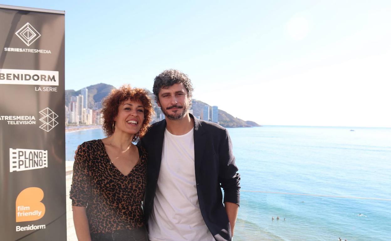 María Almudéver y Antonio Pagudo, protagonistas de la serie