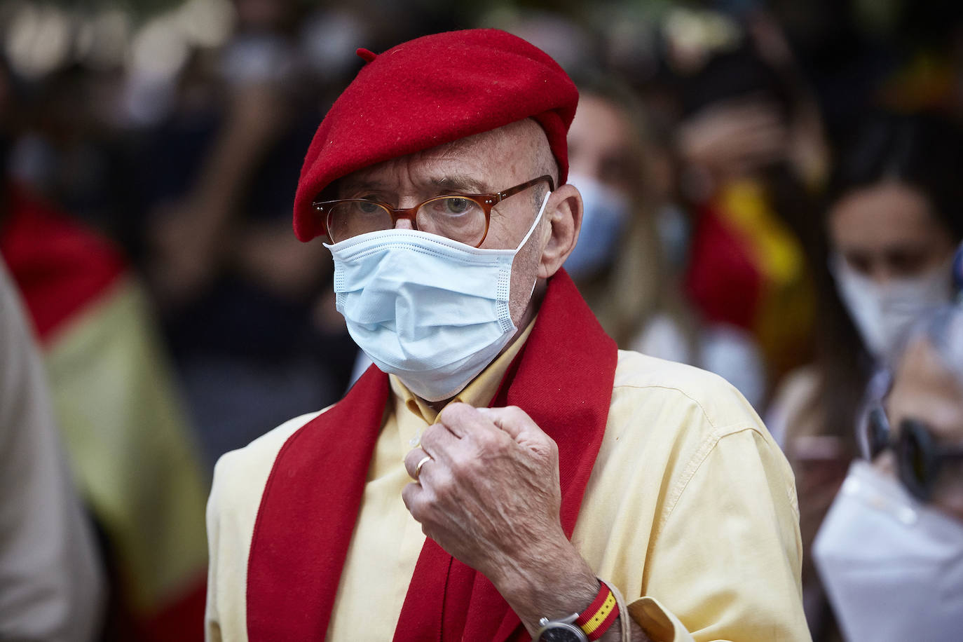 Fotos: Nuevas protestas contra el Gobierno en el paseo de la Alameda