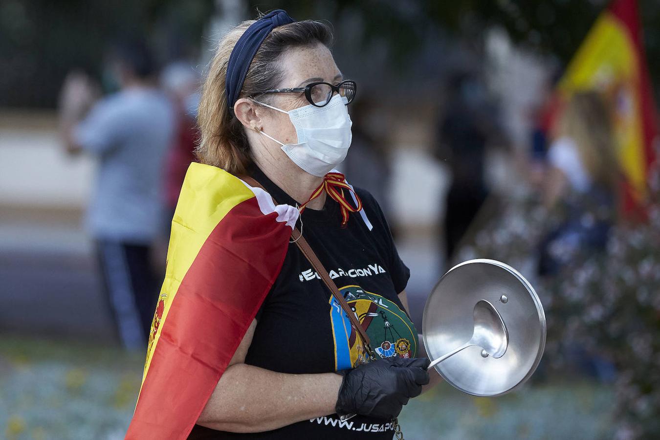 Fotos: Nuevas protestas en Valencia por la gestión del Gobierno