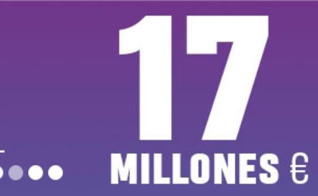 El sorteo Euromillones pone hoy en juego un bote de 17 millones. 