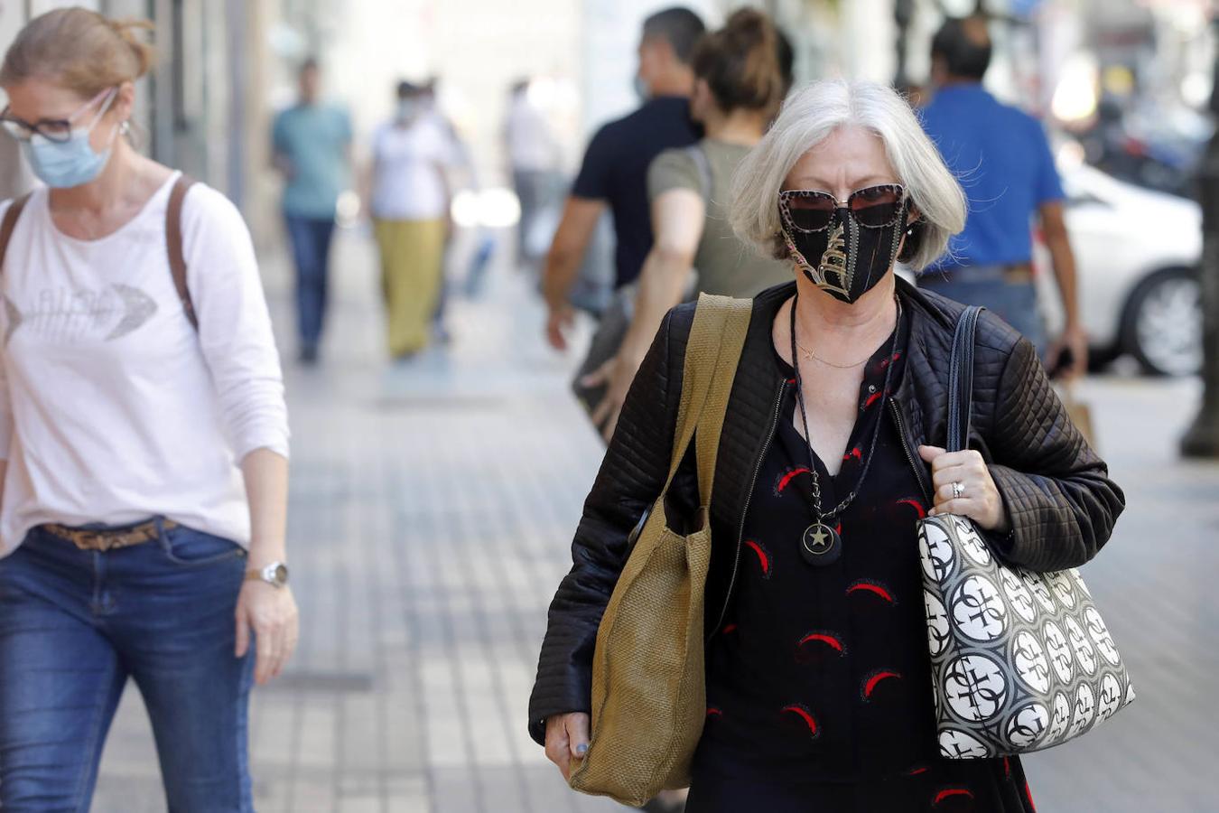 Fotos: Tercer día de la fase 1 en Valencia: las mascarillas toman la calle