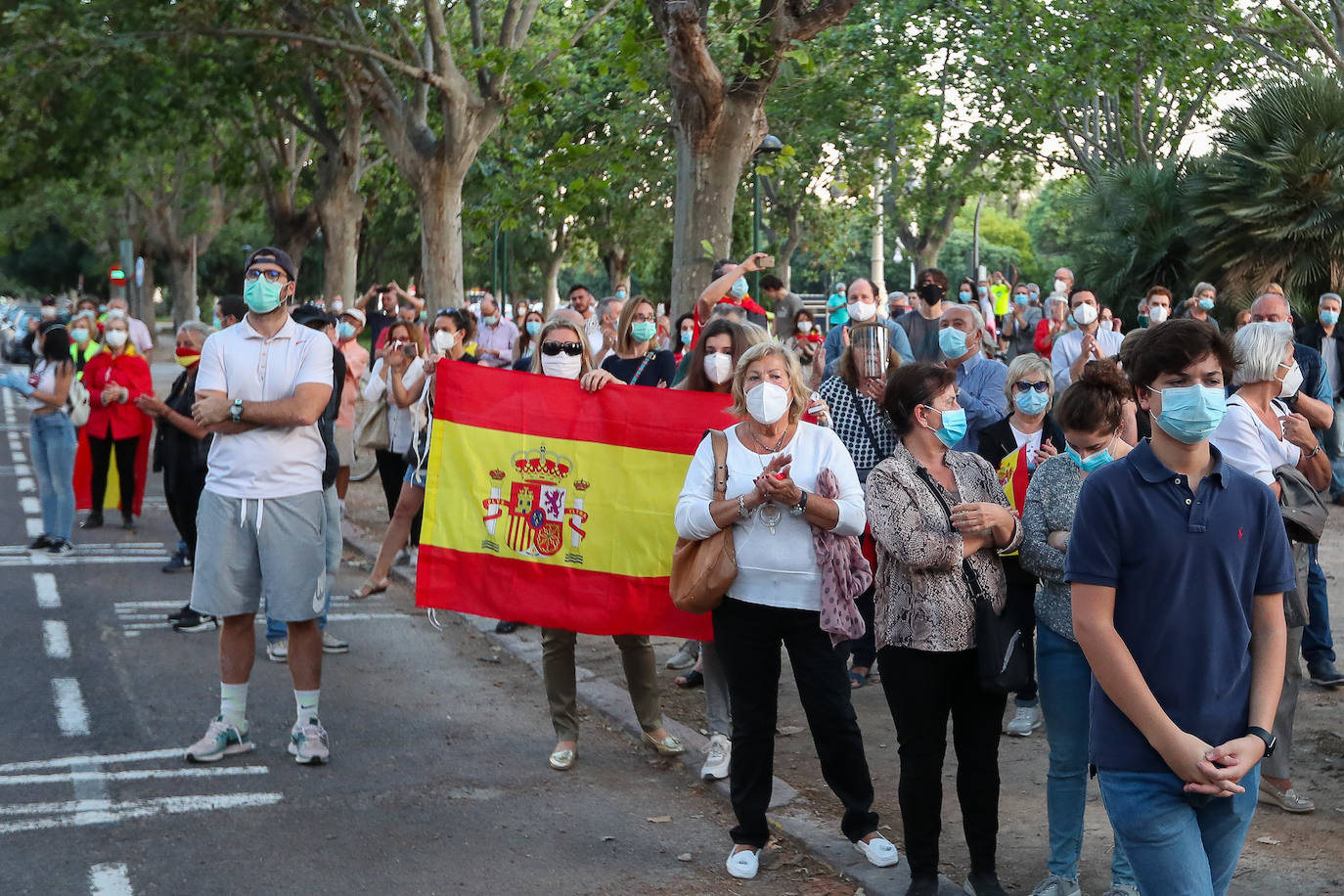 Fotos: Nuevas protestas en Valencia por la gestión del Gobierno