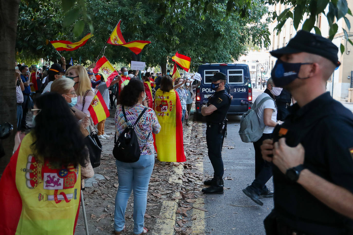 Fotos: Nuevas protestas en Valencia por la gestión del Gobierno