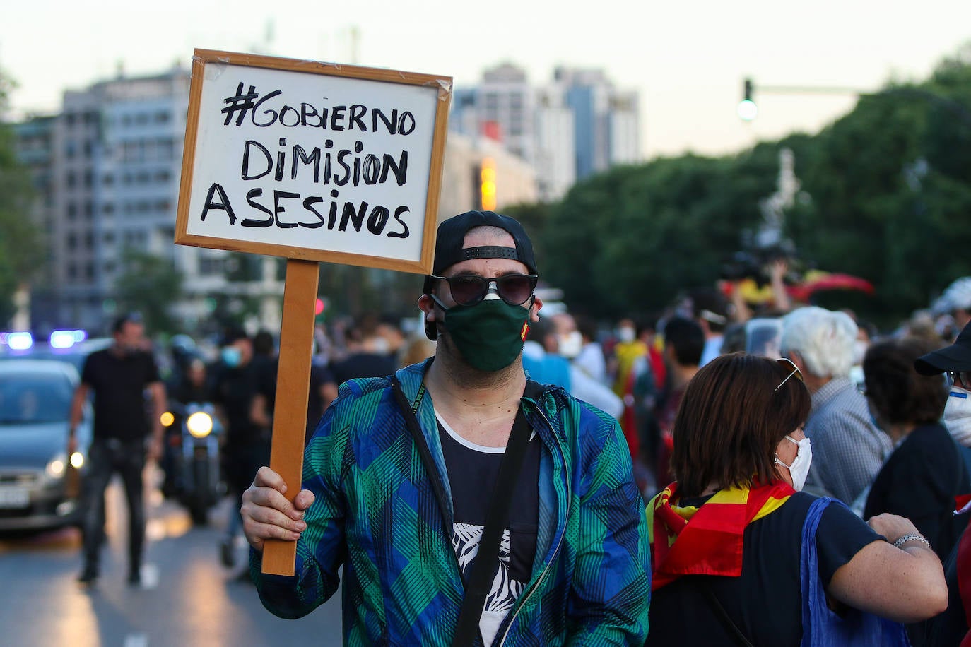 Fotos: Nuevas protestas en Valencia por la gestión del Gobierno