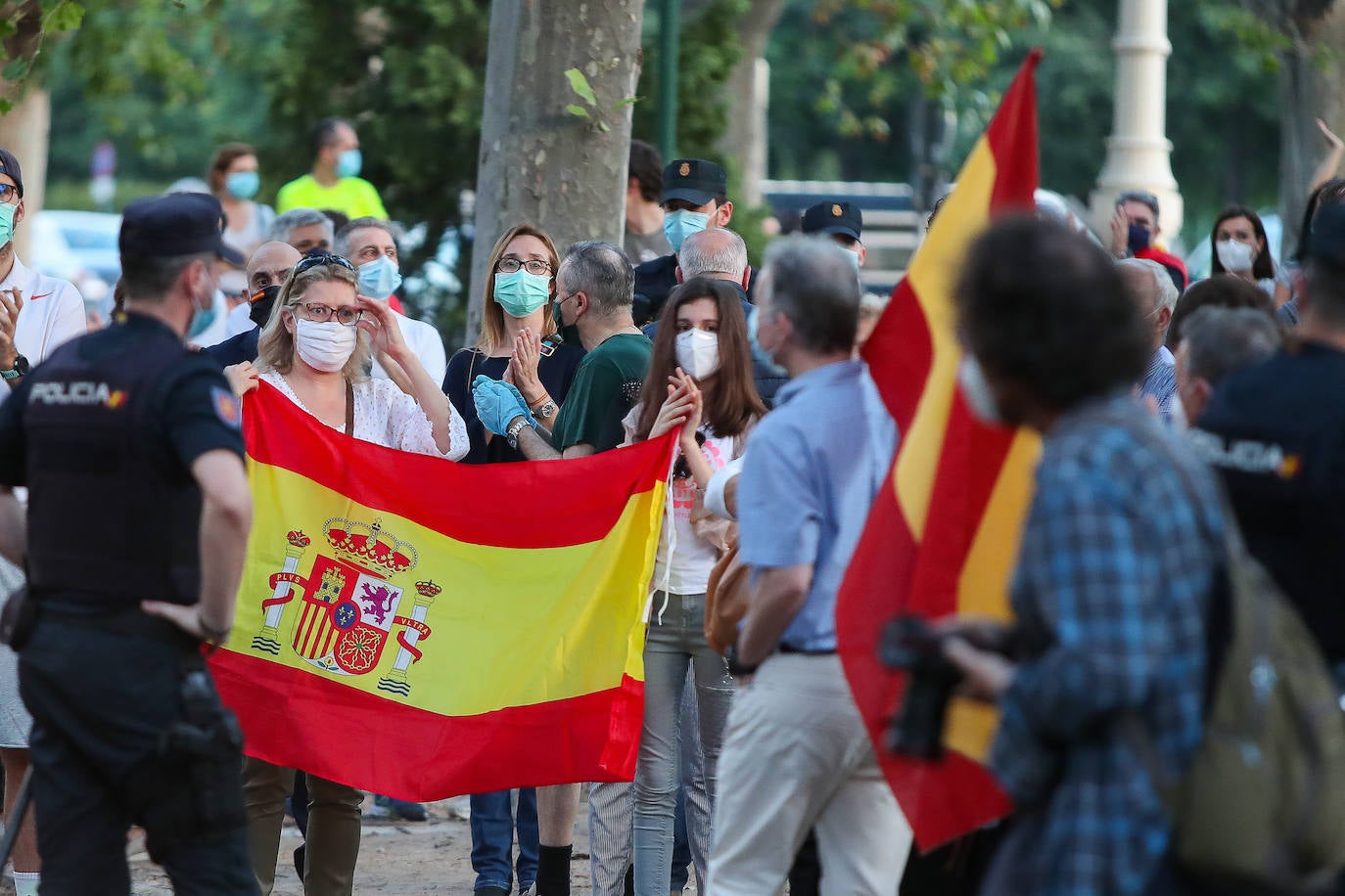 Fotos: Nuevas protestas en Valencia por la gestión del Gobierno