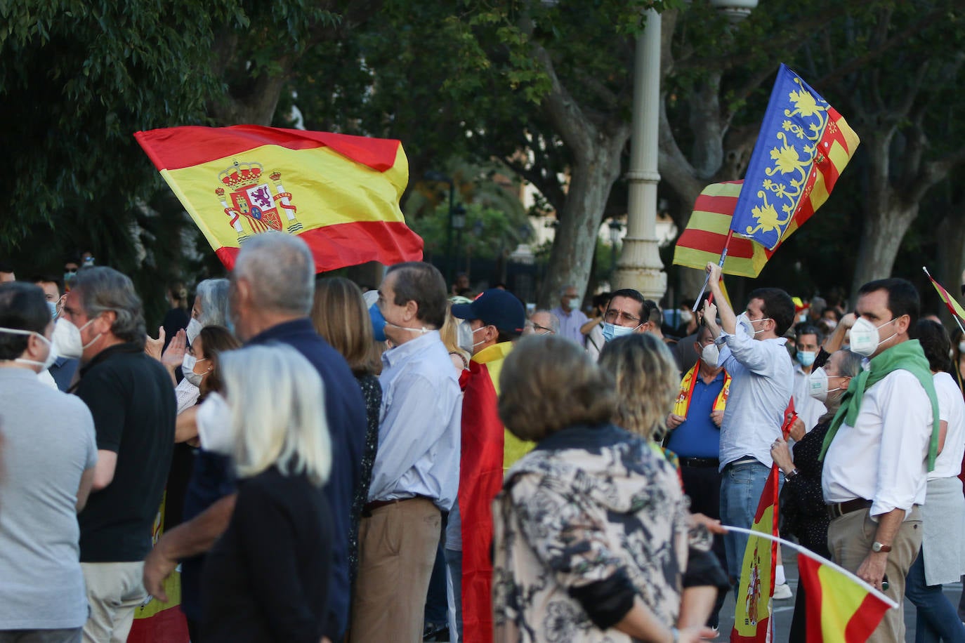 Fotos: Nuevas protestas en Valencia por la gestión del Gobierno